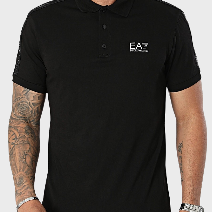EA7 Emporio Armani Polo Shirt Black