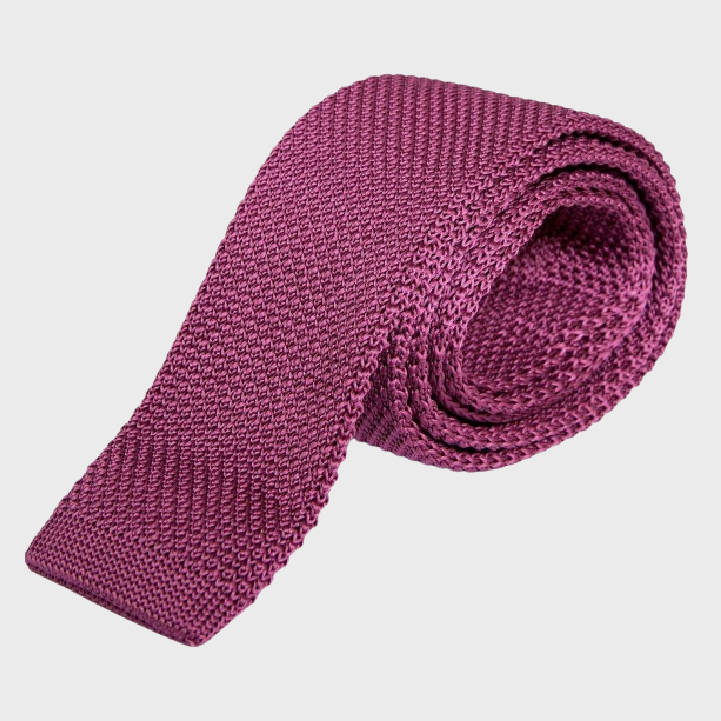 Marc Darcy Berry Knitted Tie