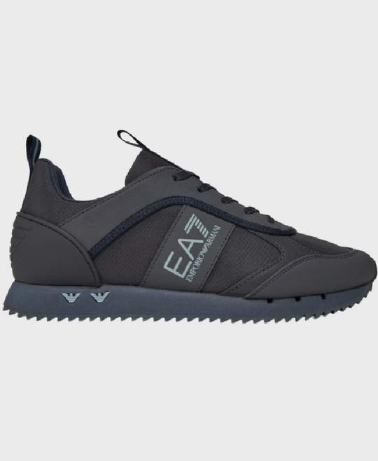 EA7 Emporio Armani X8X027 Woven Sneaker T589 Triple Vulcan/Abyss
