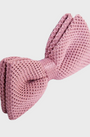 Marc Darcy Knitted Bow Tie Blush Pink