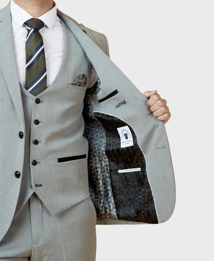 Marc Darcy Bromley Blazer Silver