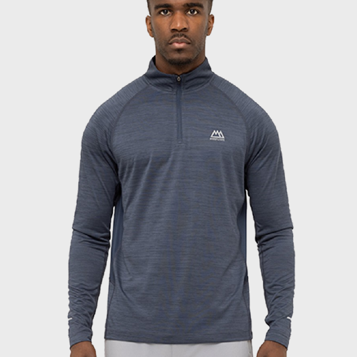 Marshall Artist MSATM10920 Quest 1/4 Zip Slate Blue