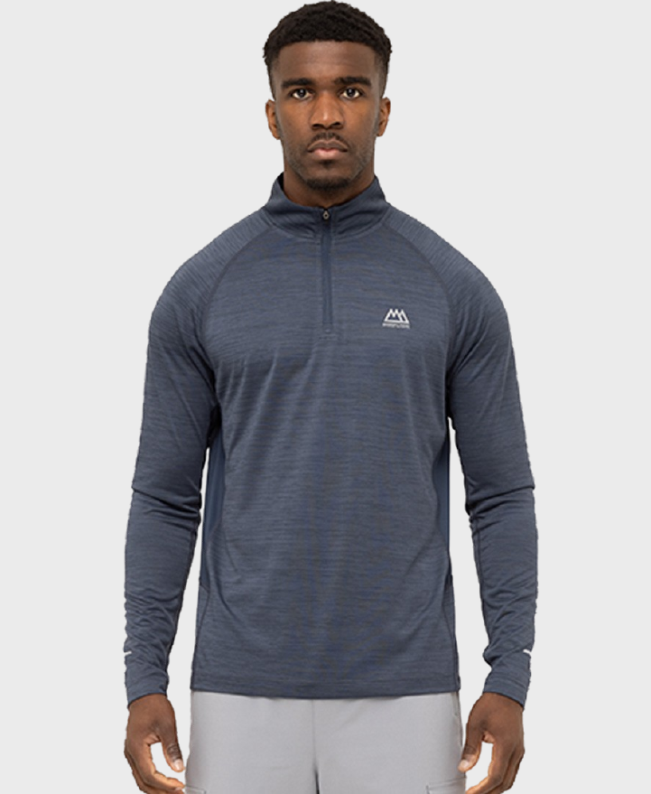 Marshall Artist MSATM10920 Quest 1/4 Zip Slate Blue