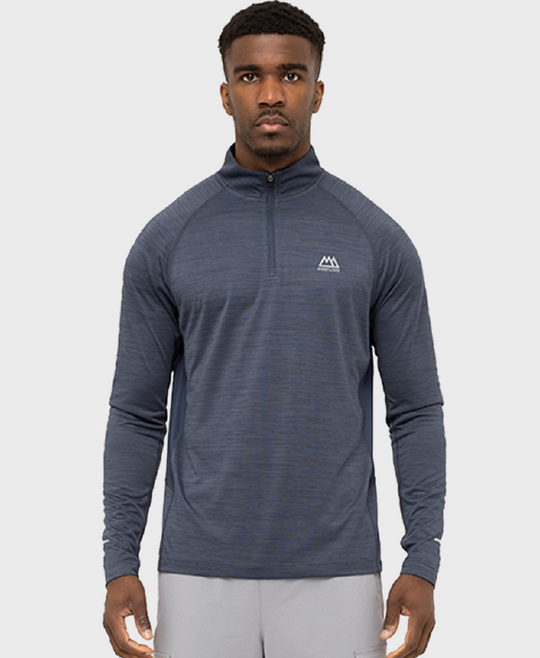 Marshall Artist MSATM10920 Quest 1/4 Zip Slate Blue