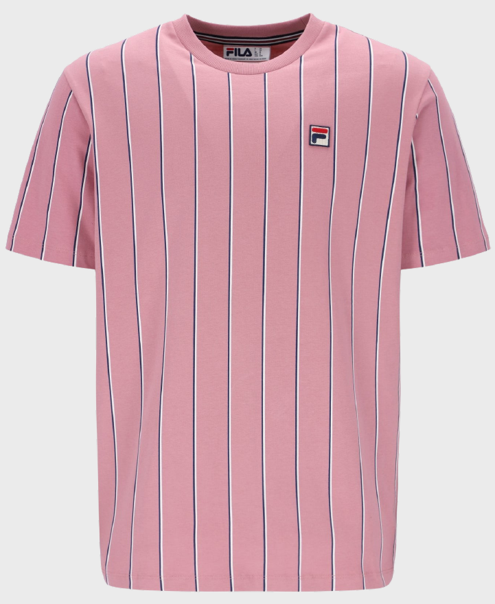 Fila Lee Pin Striped T-shirt Foxglove/Navy/Gardenia