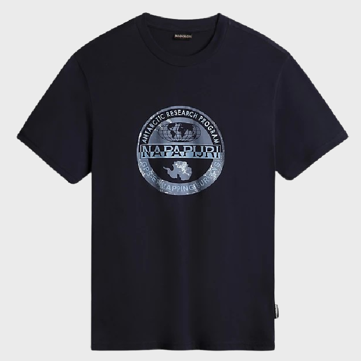 Napapijri New Bollo T-shirt Blu Marine