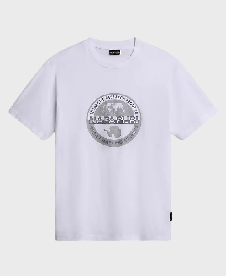 Napapijri New Bollo T-shirt Bright White