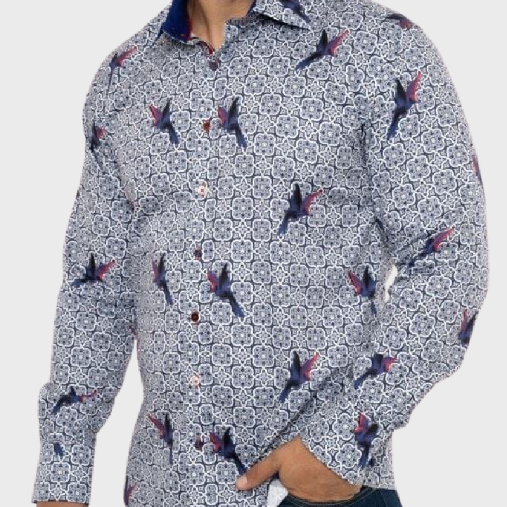 Claudio Lugli CP6893 Shirt Navy