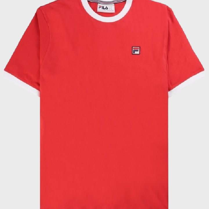 Fila Marconi Essential Ringer T-Shirt 641 Red/White