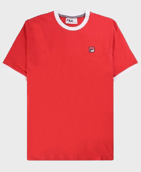 Fila Marconi Essential Ringer T-Shirt 641 Red/White