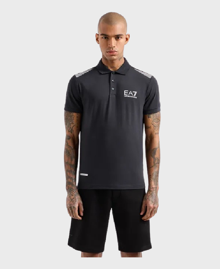 Ea7 Emporio Armani 3dpf51 Polo Shirt 1200 Black