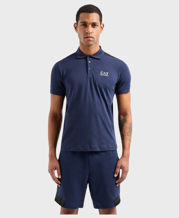 Ea7 Emporio Armani 3dpf23 Polo Shirt 0554 Navy Blue