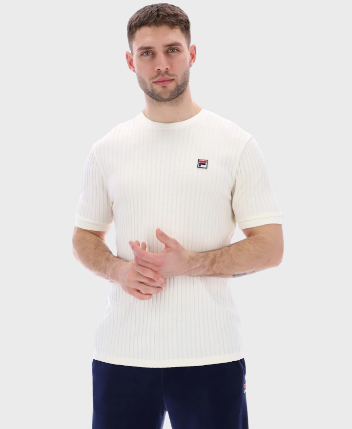 Fila ss24mh009 Easton T-Shirt 130 Gardenia