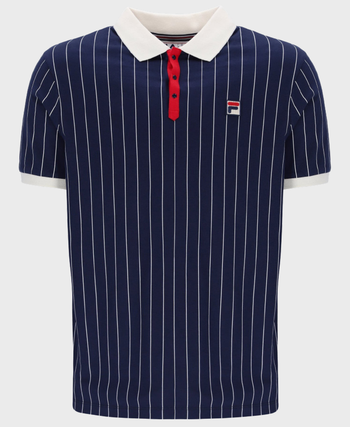 Fila Lm1839at BB1 Polo Shirt 411 Navy/Gardania