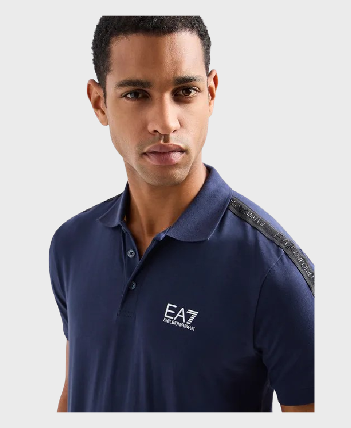 Ea7 Emporio Armani 3dpf23 Polo Shirt 0554 Navy Blue