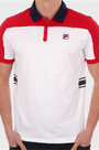 Fila LM161RM3 Polo Shirt 622 White/Red/Navy