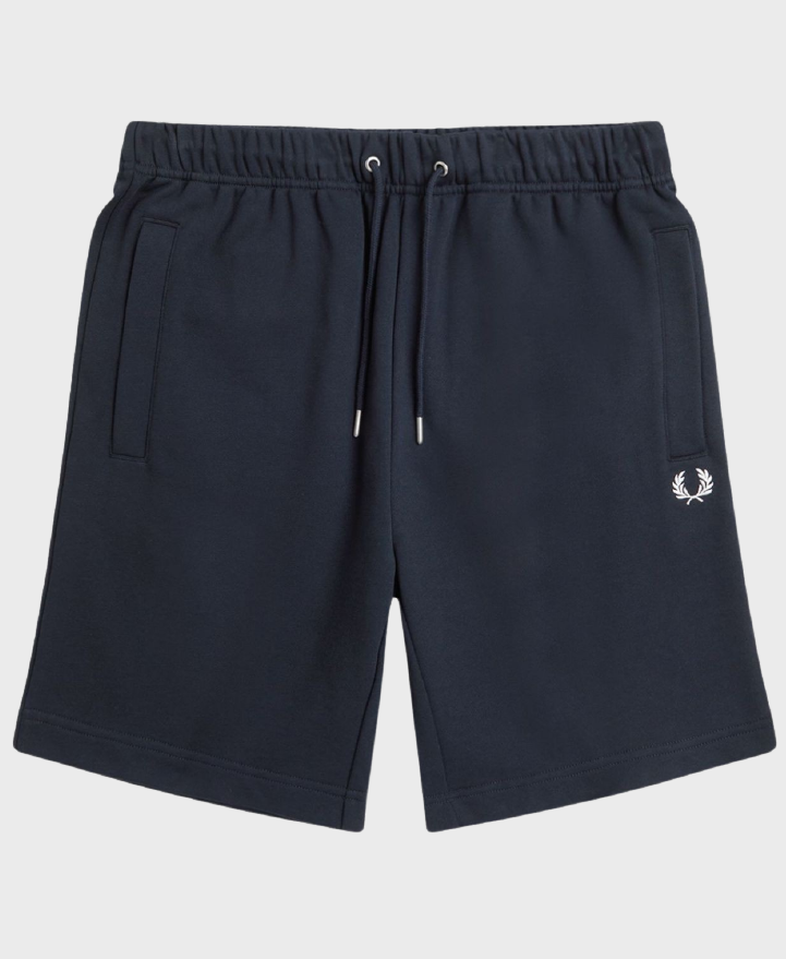 Fred Perry S8505 Classic Sweat Short 608 Navy