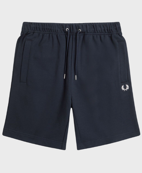 Fred Perry S8505 Classic Sweat Short 608 Navy – Vault Menswear