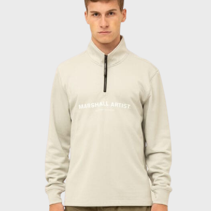 Marshall Artist Coastal Erosion 1/4 Zip Dove