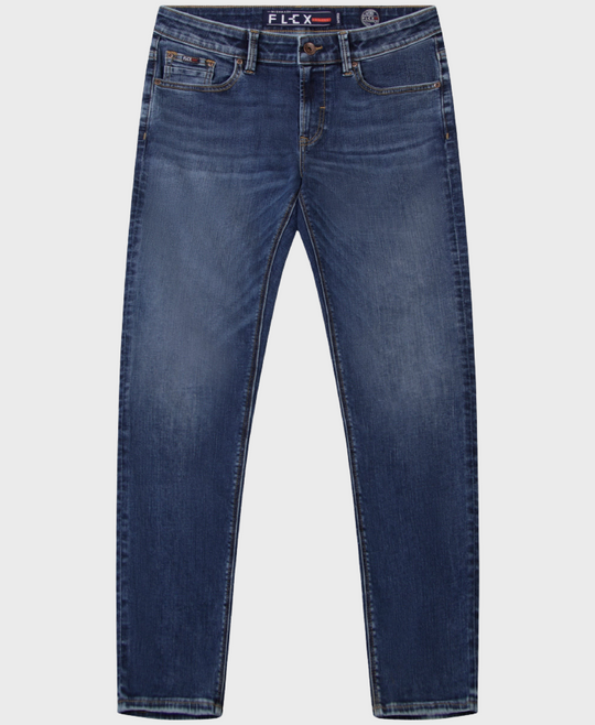 Mish Mash 1984 Flex Active Mid Jeans Mid Blue