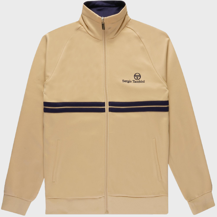 Sergio Tacchini STM21139 New Dallas Track Top Latte/Maritime Blue