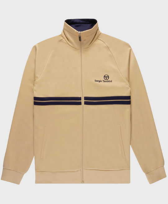 Sergio Tacchini STM21139 New Dallas Track Top Latte/Maritime Blue