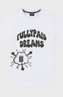 Fully Paid Dreams T-shirt White/Black