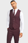 Cavani Caridi Waistcoat Wine