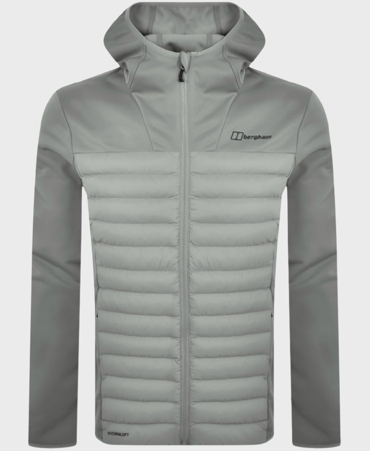 Berghaus Vaskye Hooded Hybrid Jacket Grey