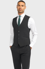 Cavani Malibu Waistcoat Black