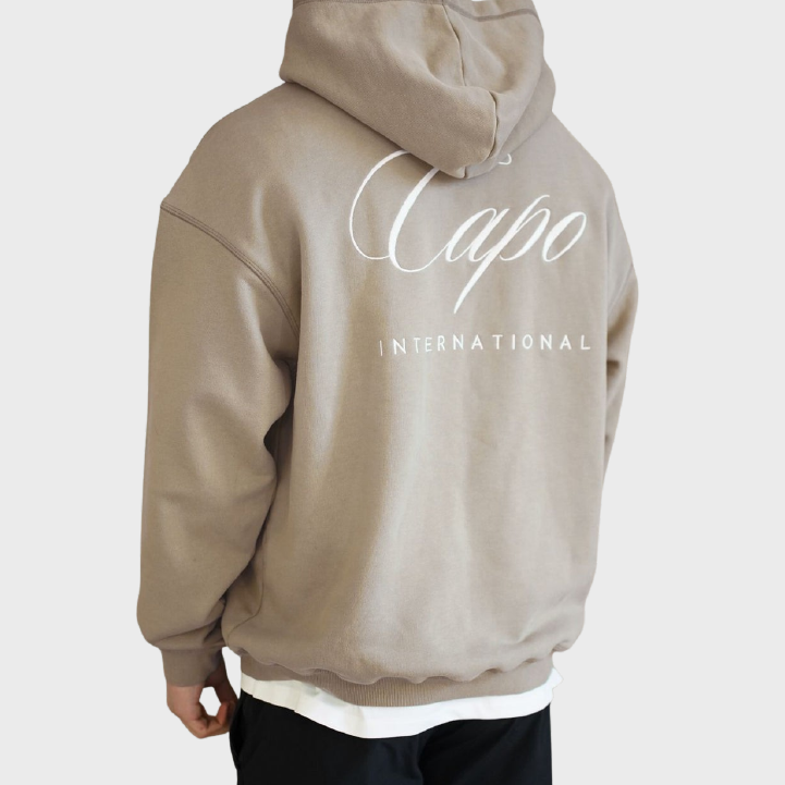 Capo International Hoodie Beige