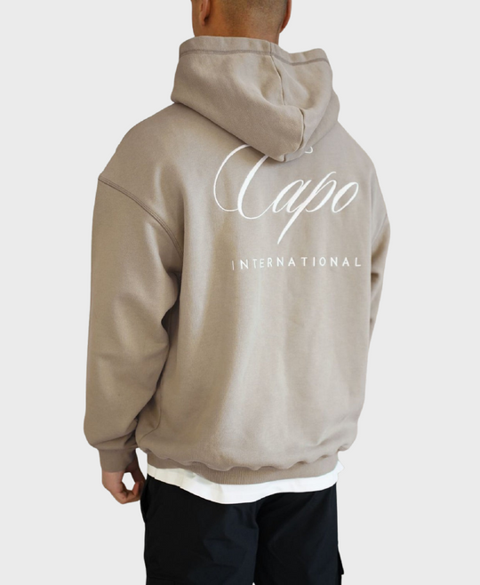 Capo International Hoodie Beige