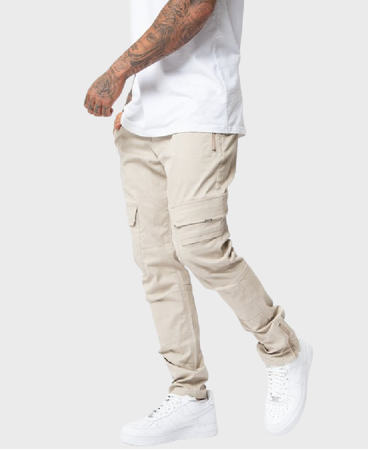 Valere Milano VM202 Armando Cargo Pants Stone