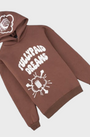 Fully Paid Dreams Hoodie Brown/White