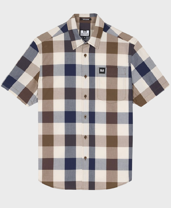 Weekend Offender Joyce SS Shirt Large House Check