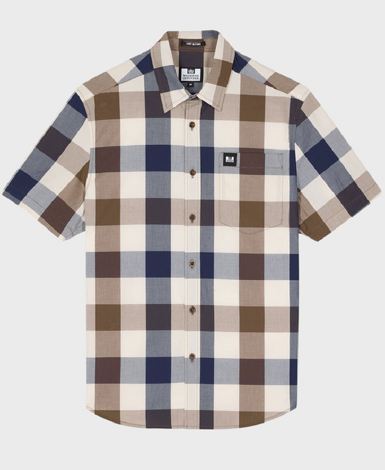 Weekend Offender Joyce SS Shirt Large House Check