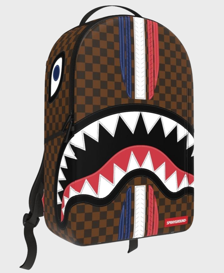 Sprayground B7078 Machine Franchise Backpack Black/Brown