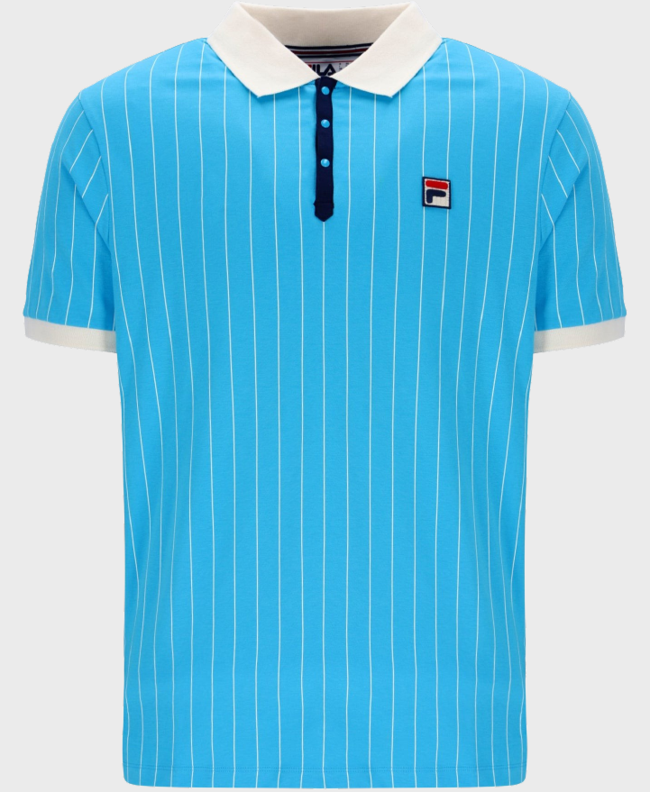 Fila BB1 Classic Polo Shirt Cyan