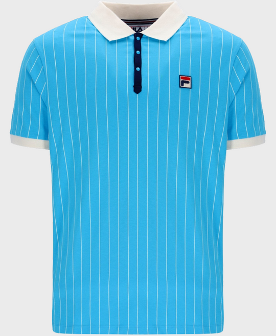 Fila BB1 Classic Polo Shirt Cyan