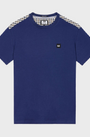 Weekend Offender Diaz T-shirt Bright Navy/Midhousecheck