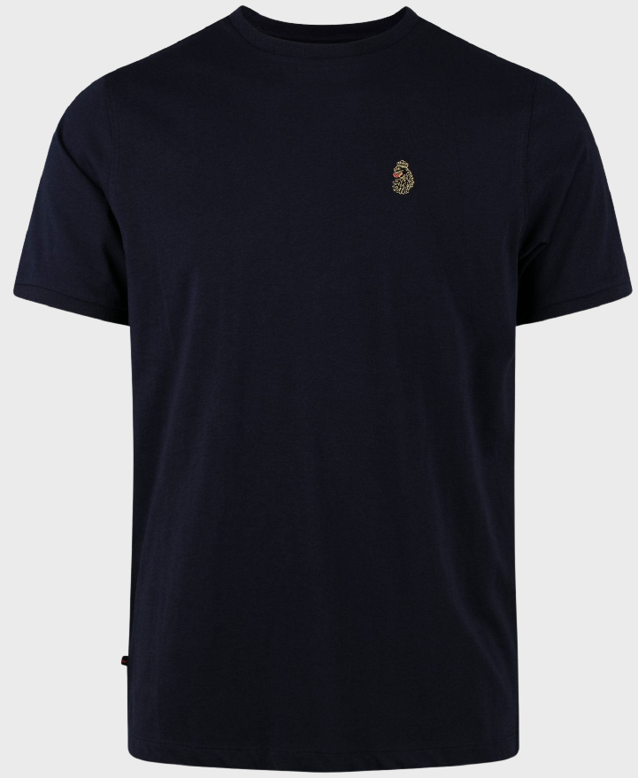 Luke 1977 ZM280165 Traff Core Crew T-shirt Very Dark Navy