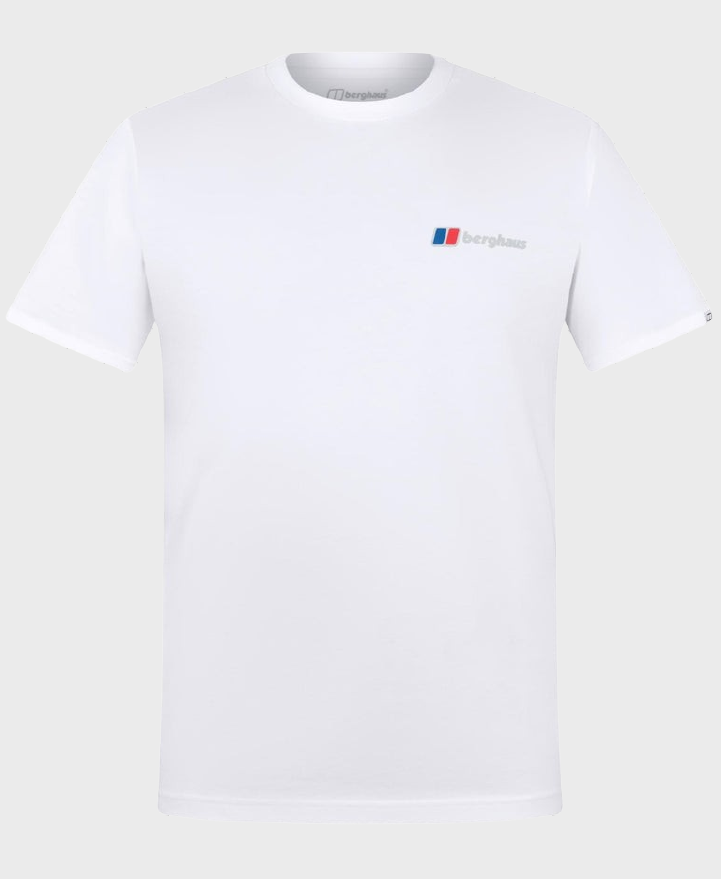 Berghaus Organic Front & Back Logo T-Shirt White