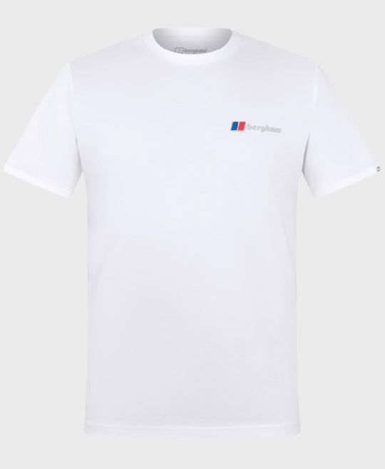 Berghaus Organic Front & Back Logo T-Shirt White