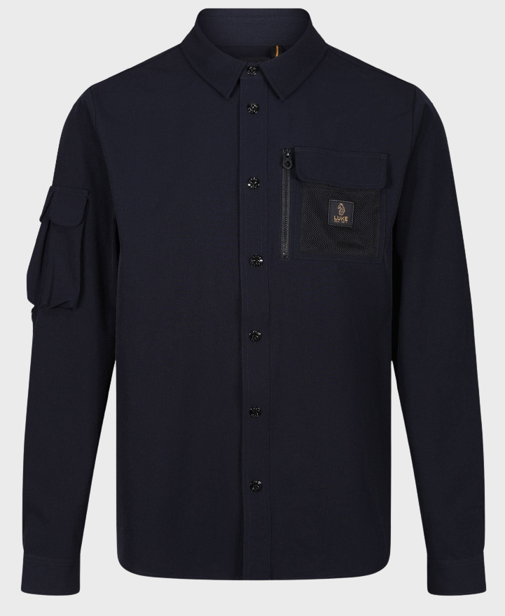Luke 1977 M710950 Hulun Pocket Jacket Dark Navy
