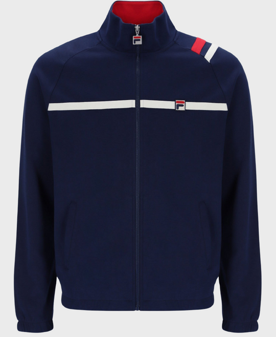Fila Archive Track Top Navy/Red/White