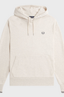 Fred Perry M2643 Tipped Hoodie W50 Porridge Marl/Anchor Grey