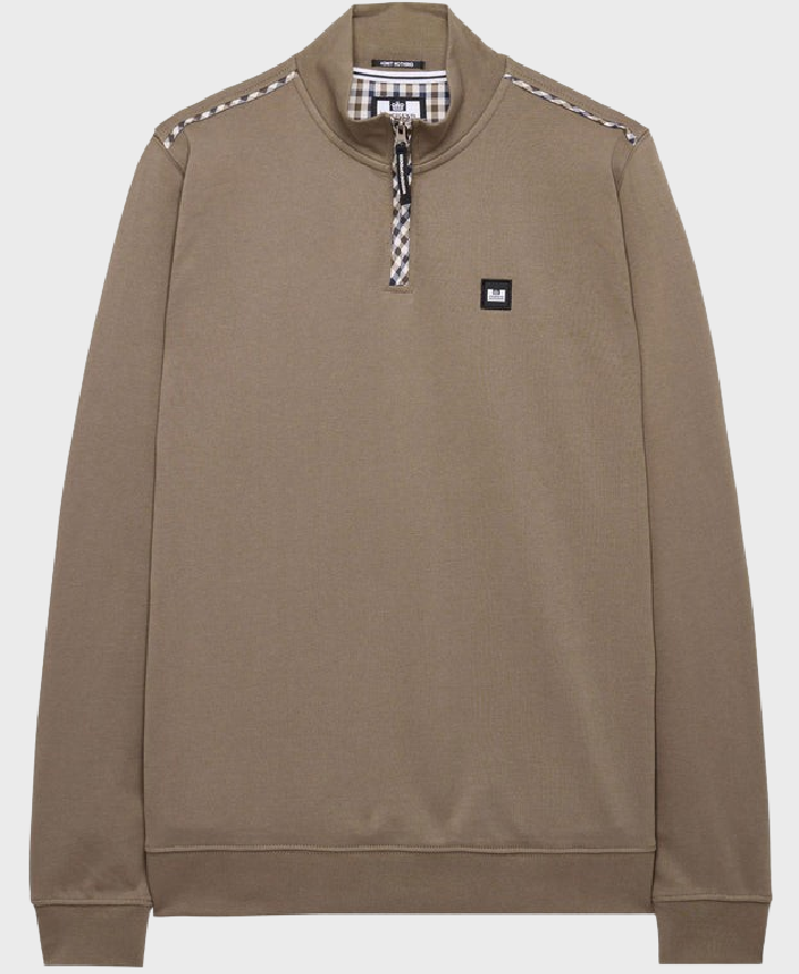 Weekend Offender Matisa Sweatshirt Mocha/MidHouseCheck