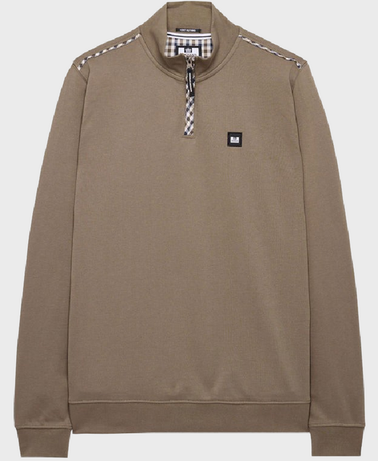 Weekend Offender Matisa Sweatshirt Mocha/MidHouseCheck