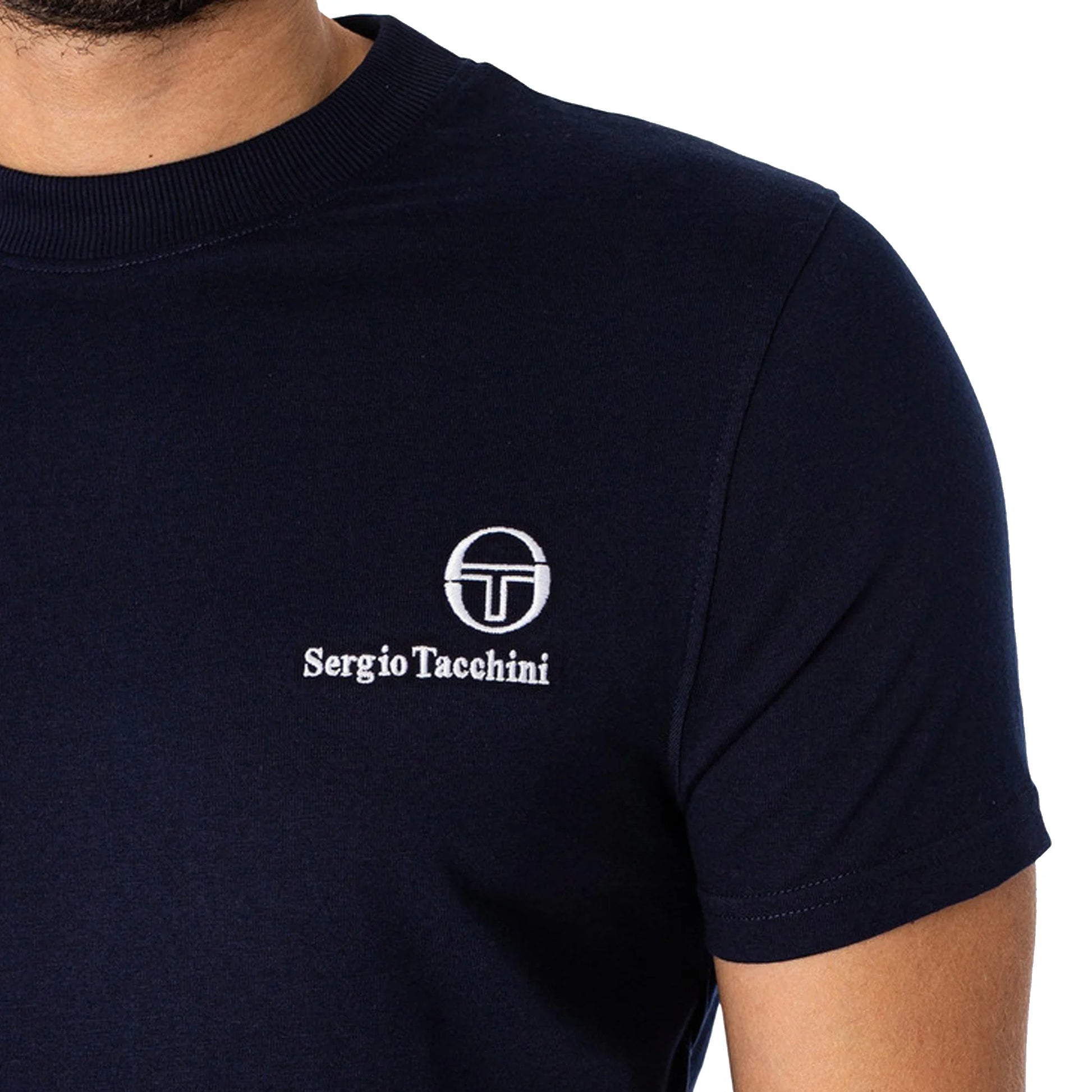 Sergio Tacchini STM25104 Felton T-Shirt - Maritime Blue