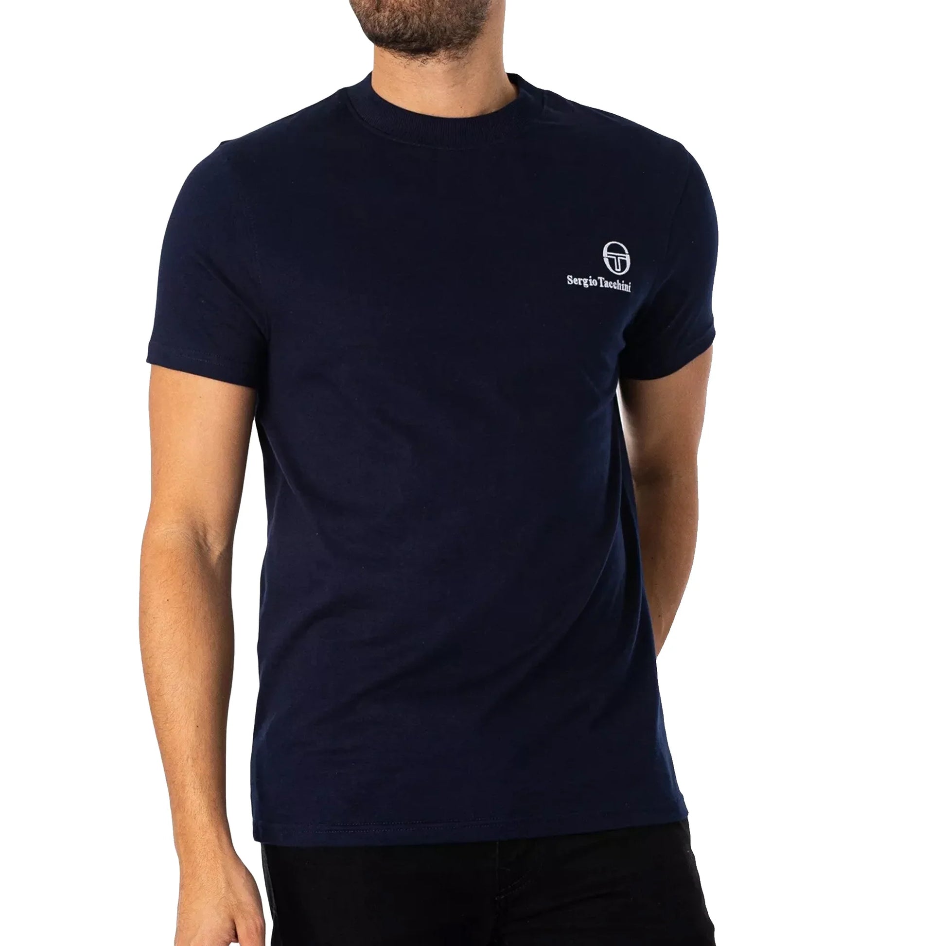 Sergio Tacchini STM25104 Felton T-Shirt - Maritime Blue